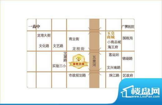 富都花园交通图