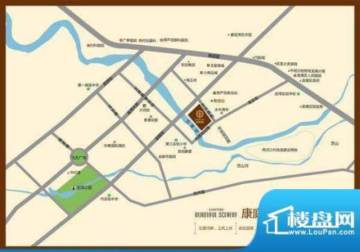 康庭美墅交通图