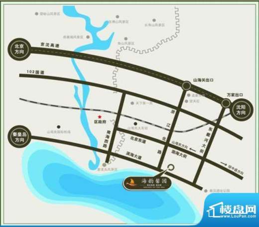 海韵馨园交通图