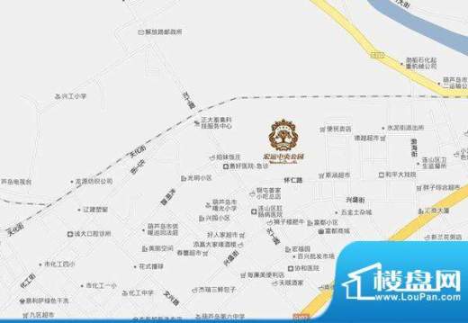 宏运中央公园交通图