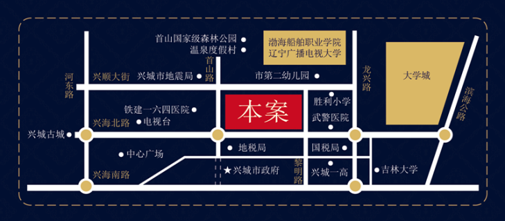 金天屹·尊邸 三期位置图